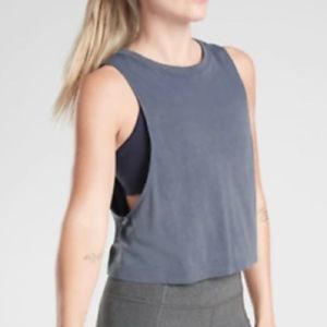 Athleta Washed Crop Tank, NWT